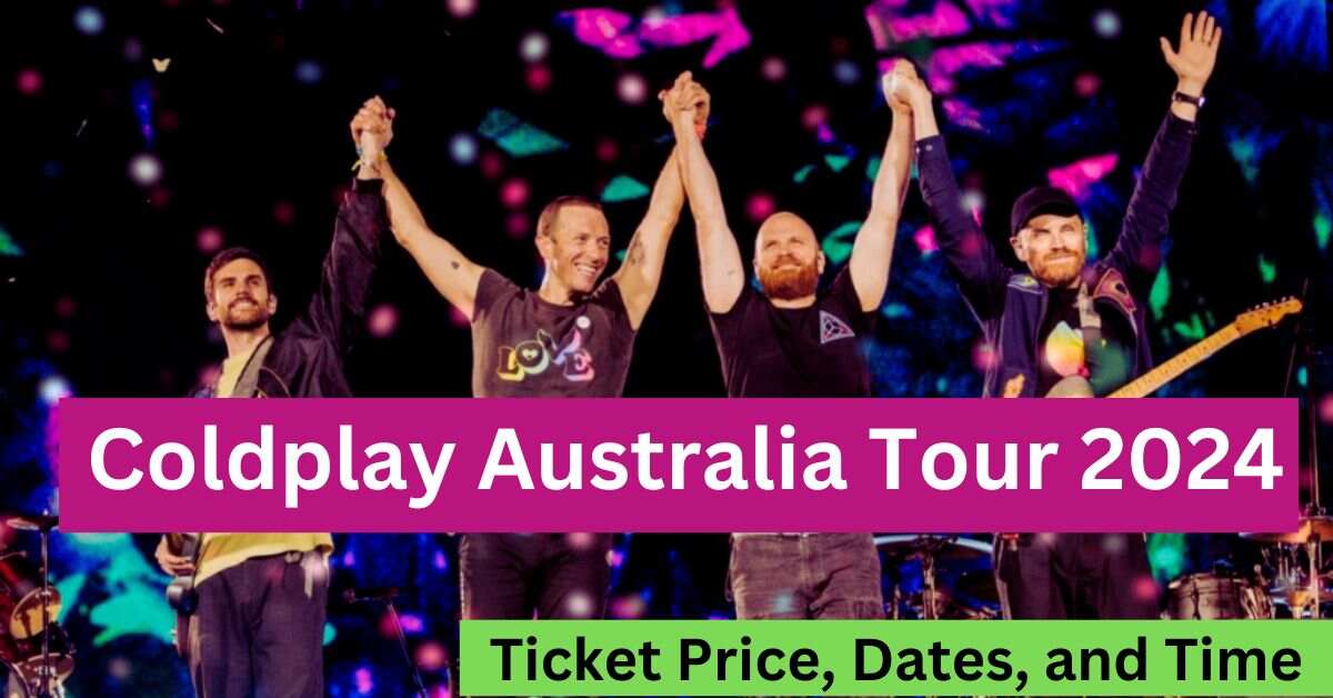 Coldplay Australia Tour 2024