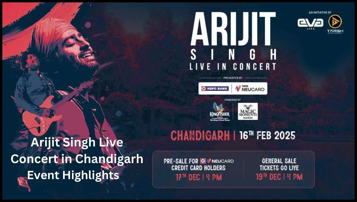 Arijit Singh Live Concert in Chandigarh